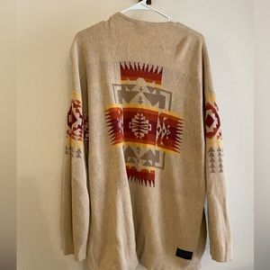 Pendleton open sweater
